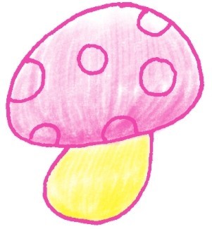 蘑菇简笔画