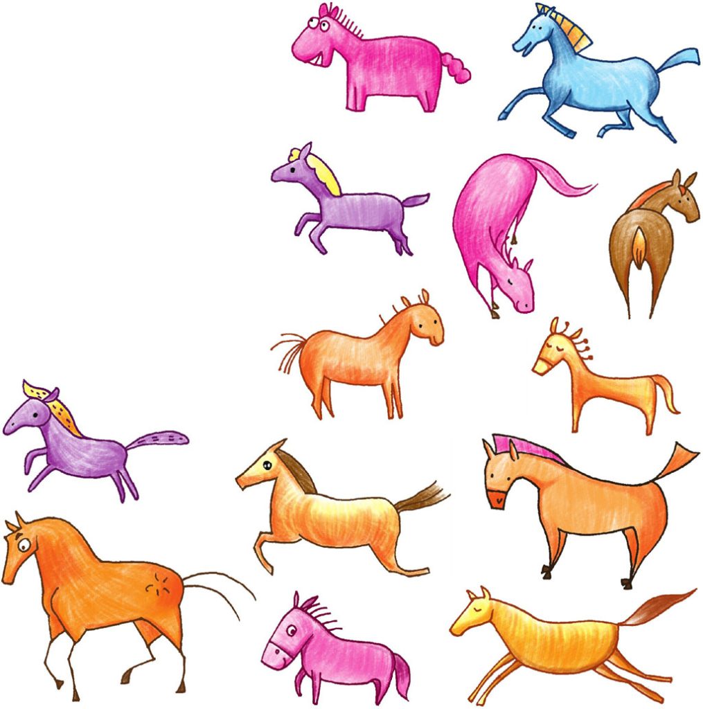 马简笔画