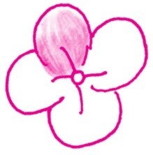 梅花简笔画