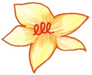 兰花简笔画