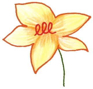 兰花简笔画