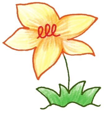 兰花简笔画
