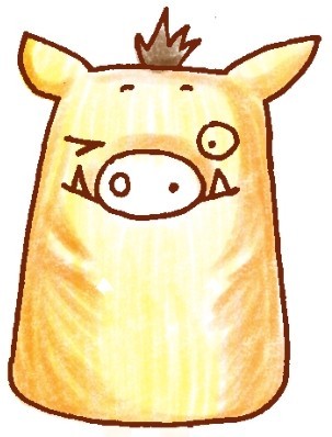 野猪简笔画