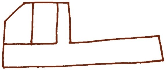吊车简笔画