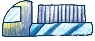 货车简笔画