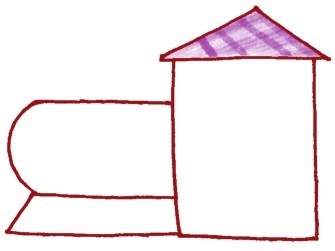 火车简笔画