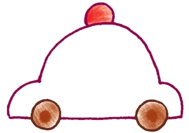 警车简笔画