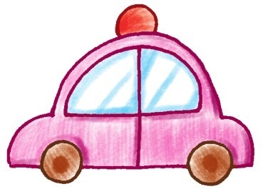警车简笔画