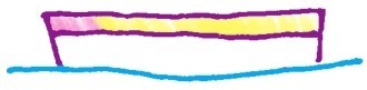 帆船简笔画