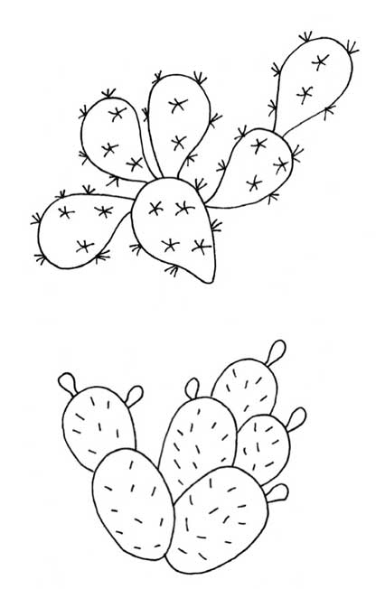 仙人掌简笔画