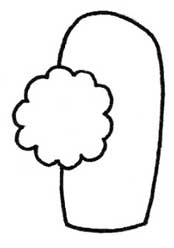 手套简笔画