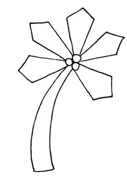 椰子树简笔画
