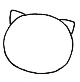 猫咪简笔画