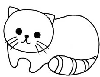 猫咪简笔画