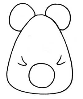 老鼠简笔画