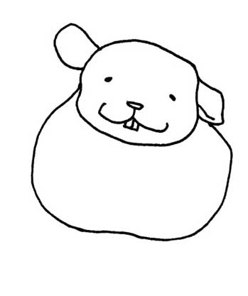 仓鼠简笔画