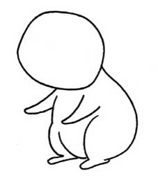 松鼠简笔画