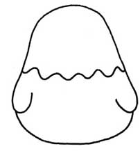 小鸡简笔画