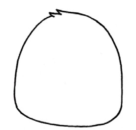 鸭子简笔画