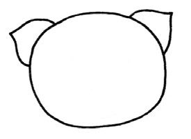小猪简笔画