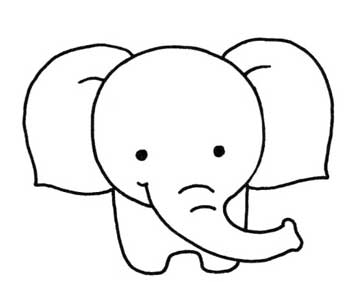 大象简笔画