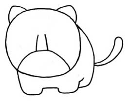 老虎简笔画
