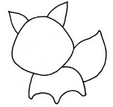 狐狸简笔画