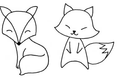 狐狸简笔画