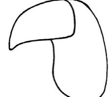 鹦鹉简笔画