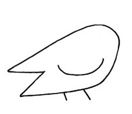 燕子简笔画