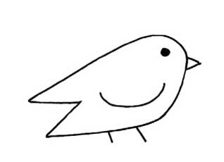 燕子简笔画