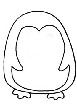 企鹅简笔画