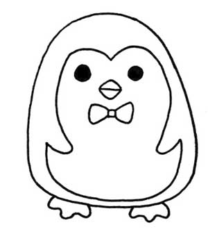 企鹅简笔画
