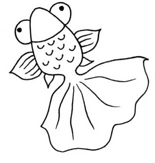 金鱼简笔画