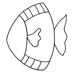 深海鱼简笔画