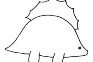 恐龙简笔画