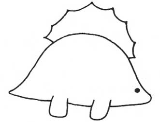 恐龙简笔画