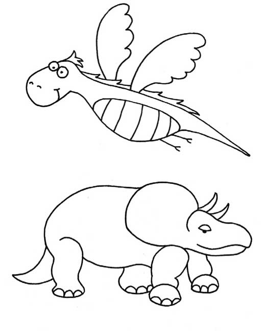 恐龙简笔画