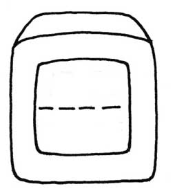 闹钟简笔画