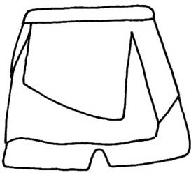 短裤简笔画
