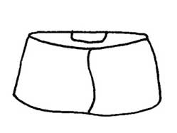 短裙简笔画