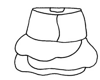 短裙简笔画