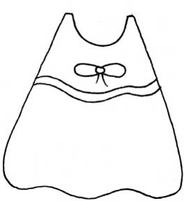 长裙简笔画