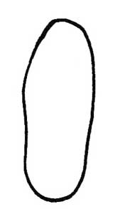 运动鞋简笔画