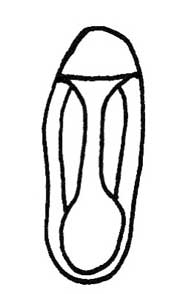 运动鞋简笔画
