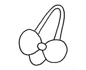 平底鞋简笔画