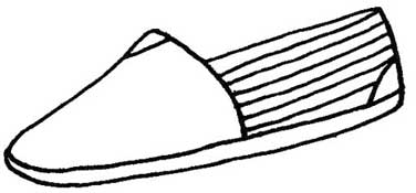 布鞋简笔画