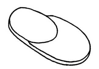 拖鞋简笔画