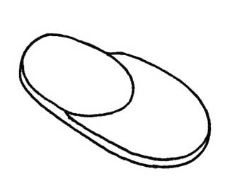 拖鞋简笔画
