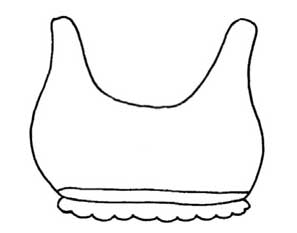 内衣简笔画